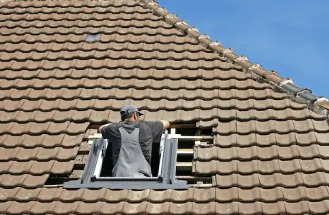 Pose de velux - Gréez-sur-Roc